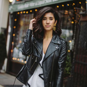 Street fashion, Fashion, Street, Jacket, Outerwear, Leather, Photography, Leather jacket, Model, Style, 