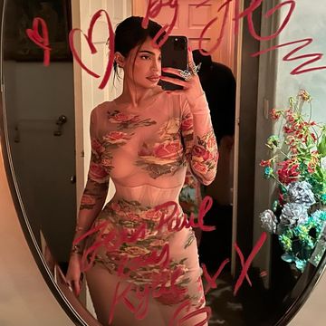 Kylie Jenner and Stormi at the Jean Paul Gaultier event kylie jenner and stormi at the jean paul gaultier event