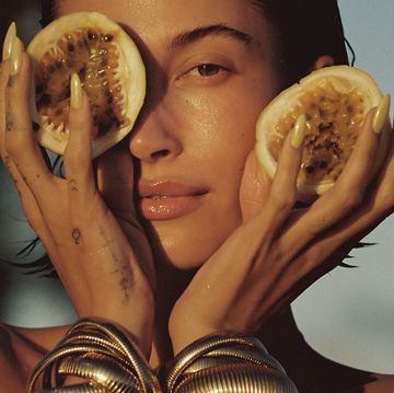 hailey rhode bieber passionfruit peptide lip treatment campaign