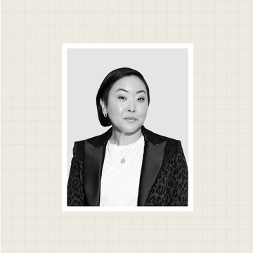 the office hours logo on the left and a black and white headshot of aya kanai on the right