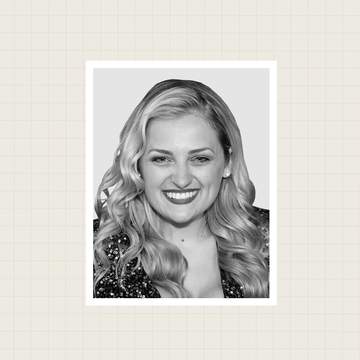 ali stroker with the office hours logo